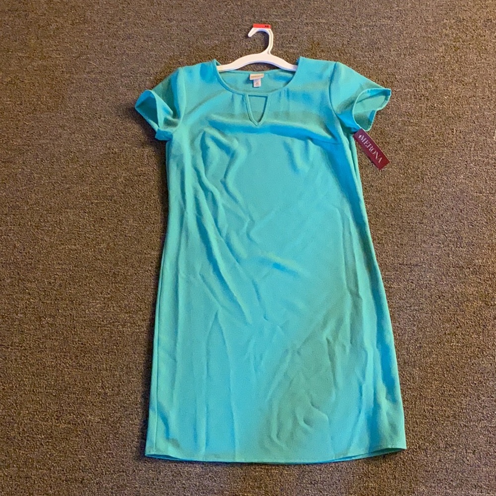 Teal dress